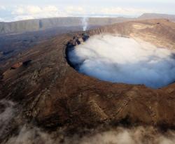 Volcano return to calm